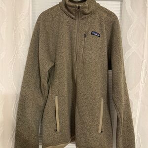 Patagonia Brown Full-Zip Sweater